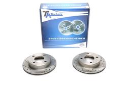 Sportsbremseskiver Foran til Nissan Micra I