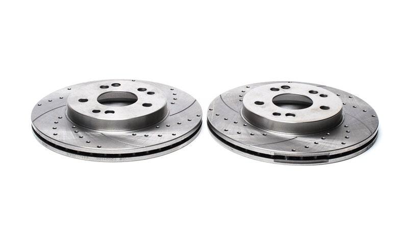 High performance brake discs Front to Mercedes 190 W201
