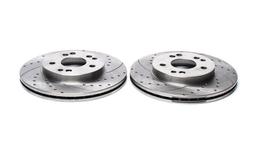 High performance brake discs Front to Mercedes 190 W201