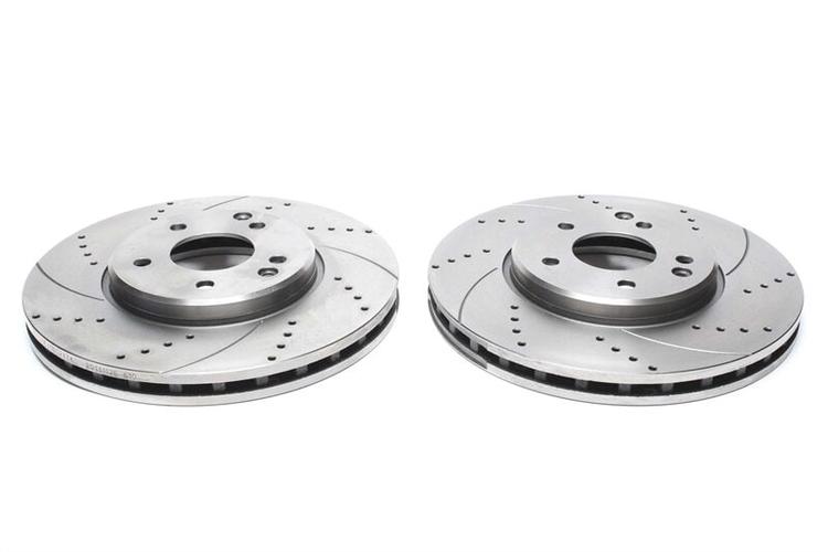 Sportti jarrulevyt eteen Mercedes SLK