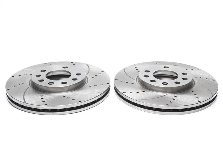 High performance brake discs Front to Saab 9-3