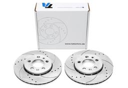 High performance brake discs Front to VW Golf 4