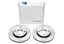 High performance brake discs Front to Ford Escort
