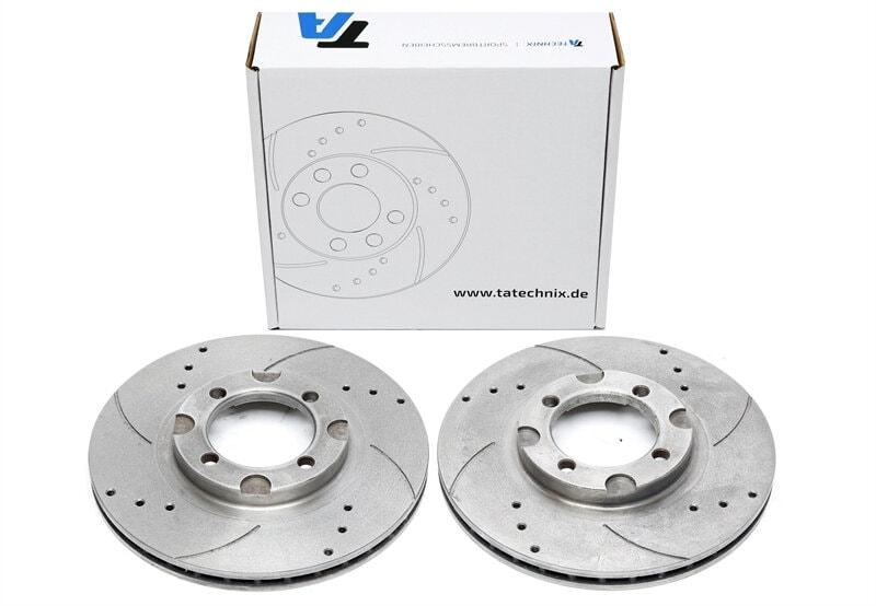 High performance brake discs Front to Mazda 626 III