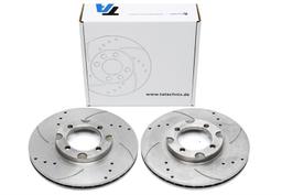 High performance brake discs Front to Mazda 626 III