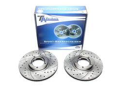 High performance brake discs Front to Ford Transit