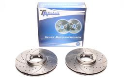 High performance brake discs Front to Ford Tourneo