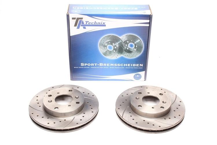 High performance brake discs Front to Honda Accord VI