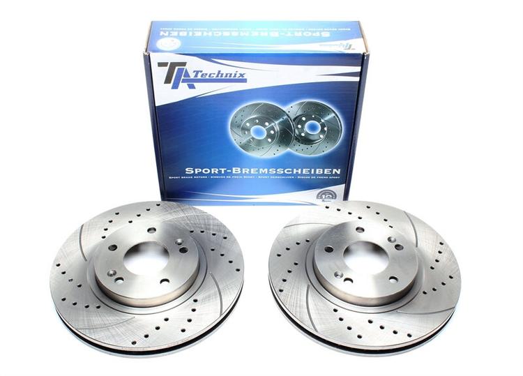 High performance brake discs Front to Hyundai Santa Fe