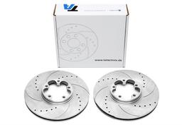 High performance brake discs Front to Ford Transit