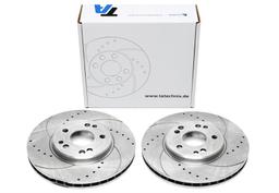 High performance brake discs Front to Mercedes E-Klass W124