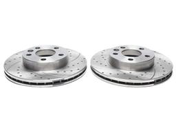 High performance brake discs Front to VW Transporter T4