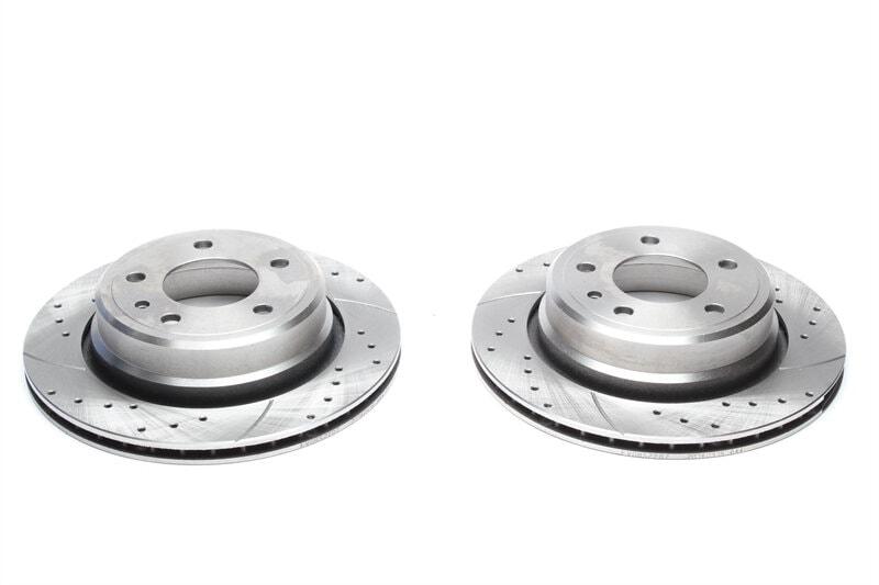 Sportbromsskivor Bak till BMW 7-serie E32