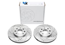 High performance brake discs Front to Opel Corsa C