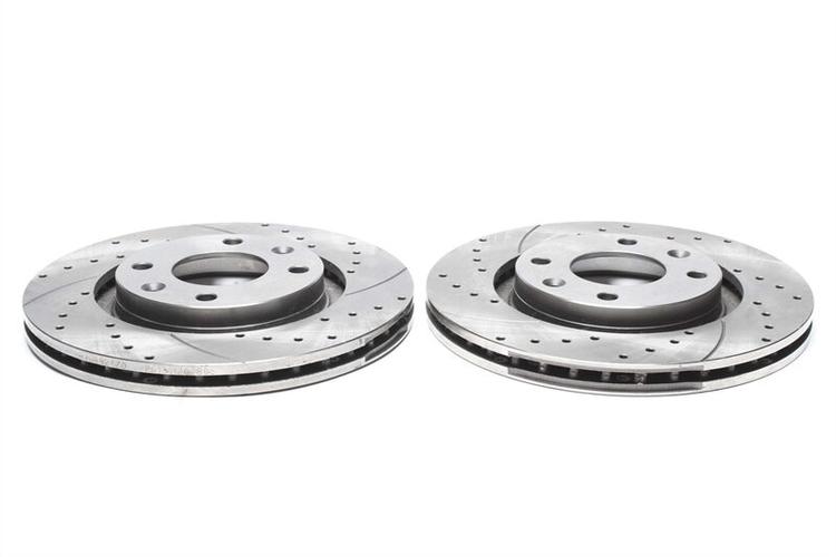 High performance brake discs Front to Citroen Berlingo