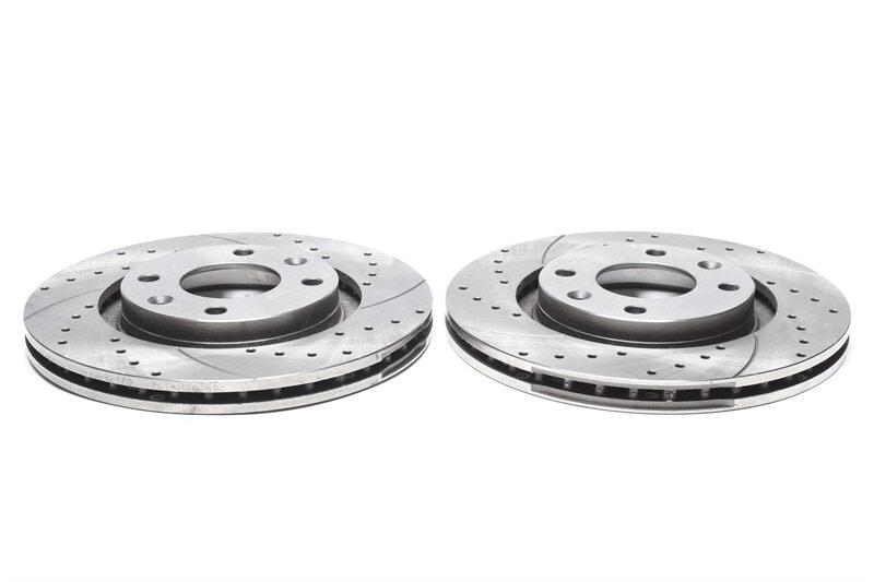 High performance brake discs Front to Citroen DS3
