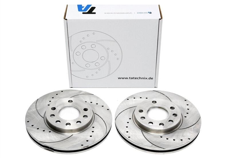 High performance brake discs Front to Opel Astra H