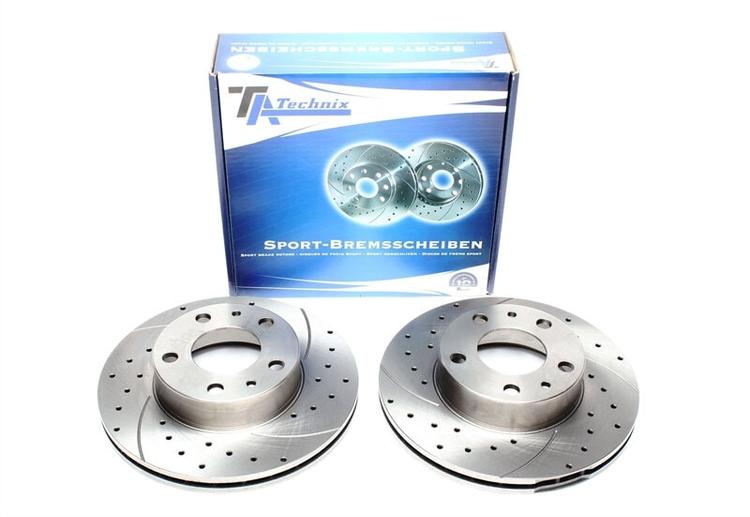 High performance brake discs Front to Citroën Jumper