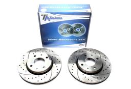 High Performance Brake Discs Front that fits Volvo S/V40