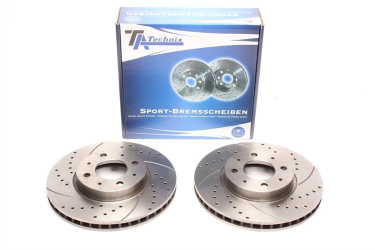 High Performance Brake Discs Front that fits Volvo 850