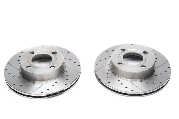 High performance brake discs Front to Audi 80, Cabriolet, Coupe