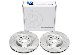 High performance brake discs Front to Seat Toledo