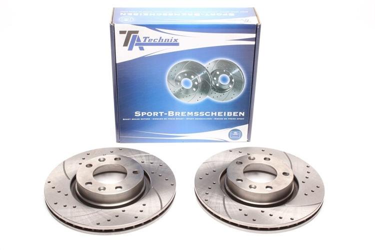 High performance brake discs Front to Citroën XM