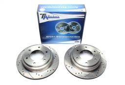 Sportbromsskivor Bak till Mitsubishi Pajero III / Pajero IV