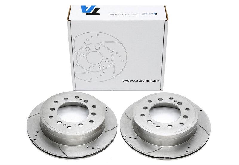 High performance brake discs Front to Toyota Land Cruiser