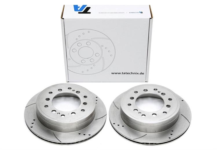 Sportti jarrulevyt eteen Toyota Land Cruiser