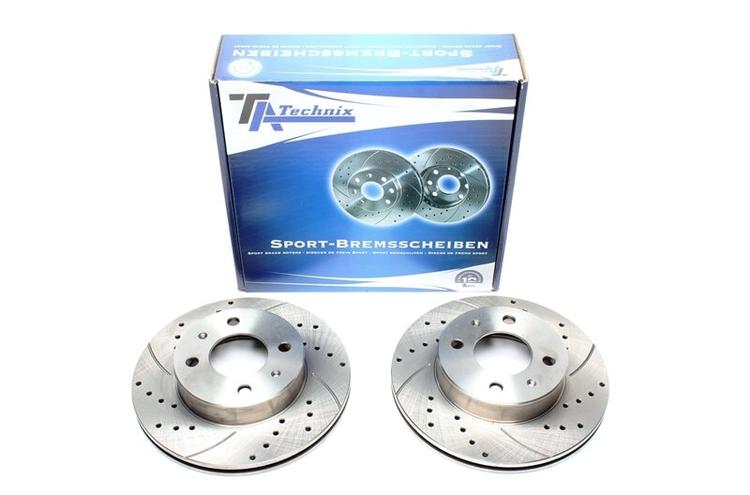 High performance brake discs Front to Hyundai Accent