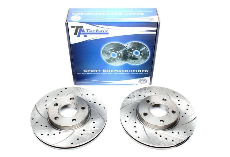 High performance brake discs Front to Ford Tourneo Connect