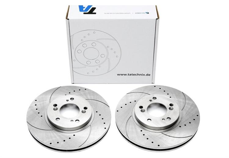 High performance brake discs Front to Honda Accord VI