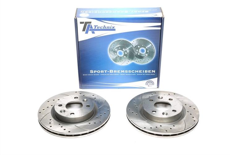 High performance brake discs Front to Dacia Logan
