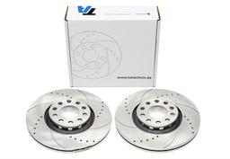 High performance brake discs Front to VW Passat