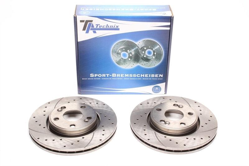 High performance brake discs Front to Renault Laguna