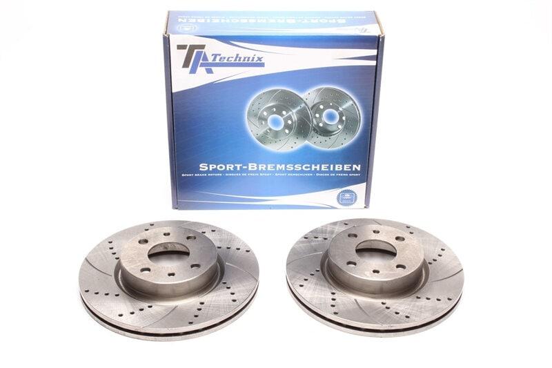 Sportti jarrulevyt eteen Alfa Romeo 164