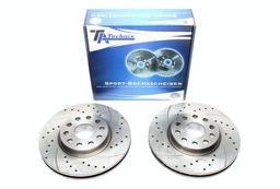 Sportti jarrulevyt eteen Alfa Romeo 166