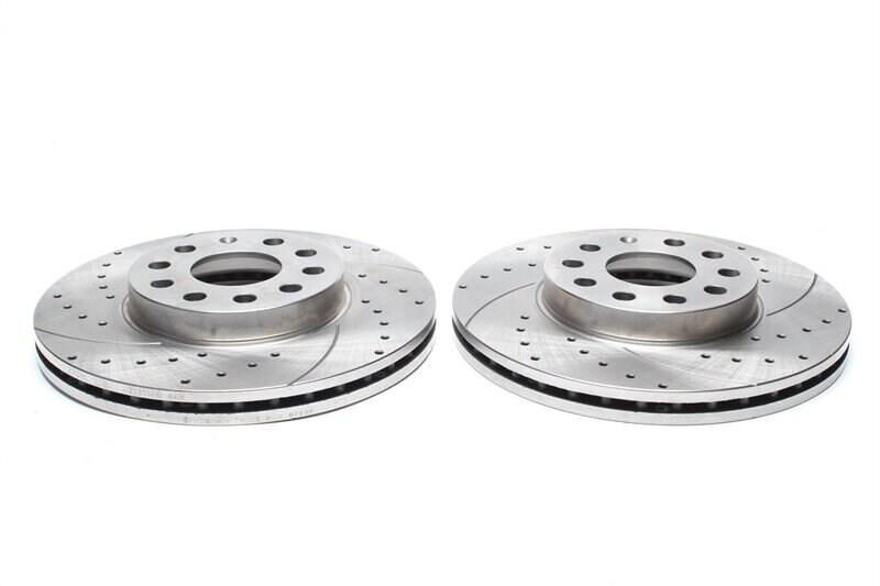 High performance brake discs Front to Seat Toledo