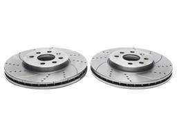 High performance brake discs Front to Opel Combo
