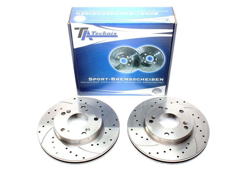 High performance brake discs Front to Honda Civic