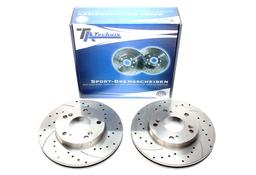 High performance brake discs Front to Honda Civic