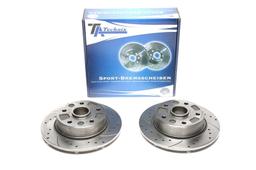 High performance brake discs Rear to Mazda 626