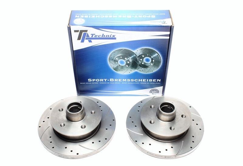 High performance brake discs Front to VW Transporter T3