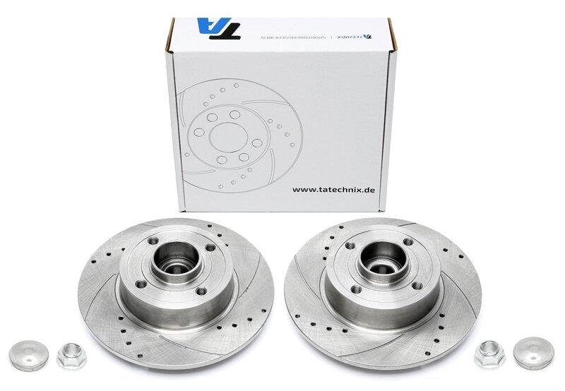 High performance brake discs Rear to Renault Twingo