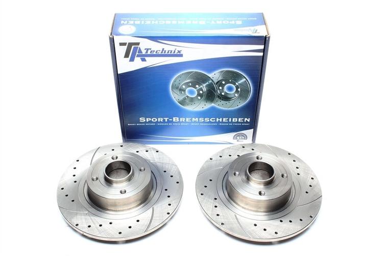 Sportbromsskivor Bak till Renault Grand Scénic II