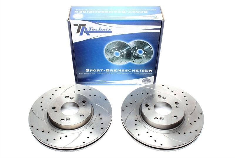 High performance brake discs Front to Honda Accord VIII