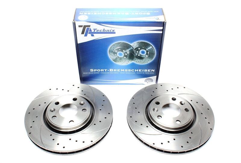High performance brake discs Front to Renault Laguna III