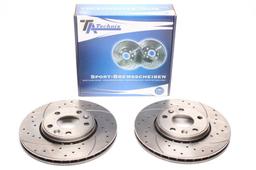 Sportti jarrulevyt eteen Renault Megane III