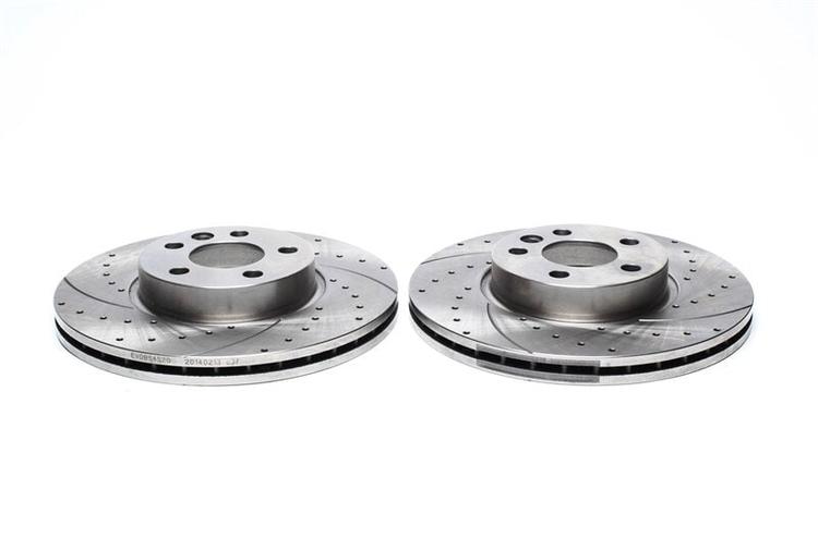 High performance brake discs Front to VW Transporter T4